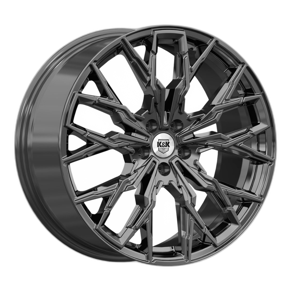 K&K Диск ЛС 20x9 5x130 Элерон (КС1168) кварц (КиК) 50 /71,6/