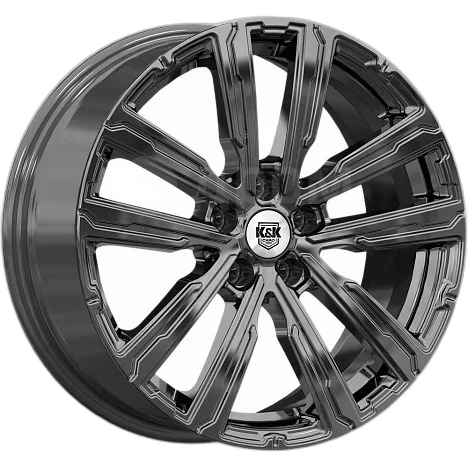 K&K Диск ЛС 18x7,5 5x108 Аламер (КС1216) кварц (КиК) 43 /65,1/