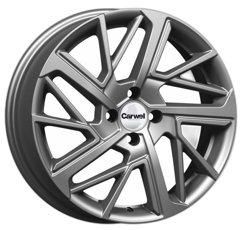 Carwel Диск ЛС 17x6,5 4x100 Мадон 267 (Kia Rio) SB (Carwel) 49 /54,1/