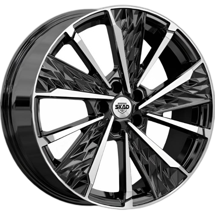 СКАД Диск ЛС 19x7 5x114,3 Легато алмаз (СКАД) 40 /64,1/