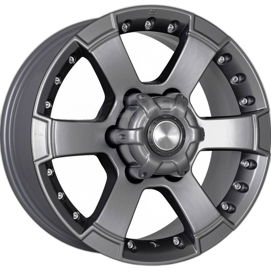 K&K Диск ЛС 16x7 6x139,7 М56 (КС593) дарк платинум (КиК) 38 /67,1/