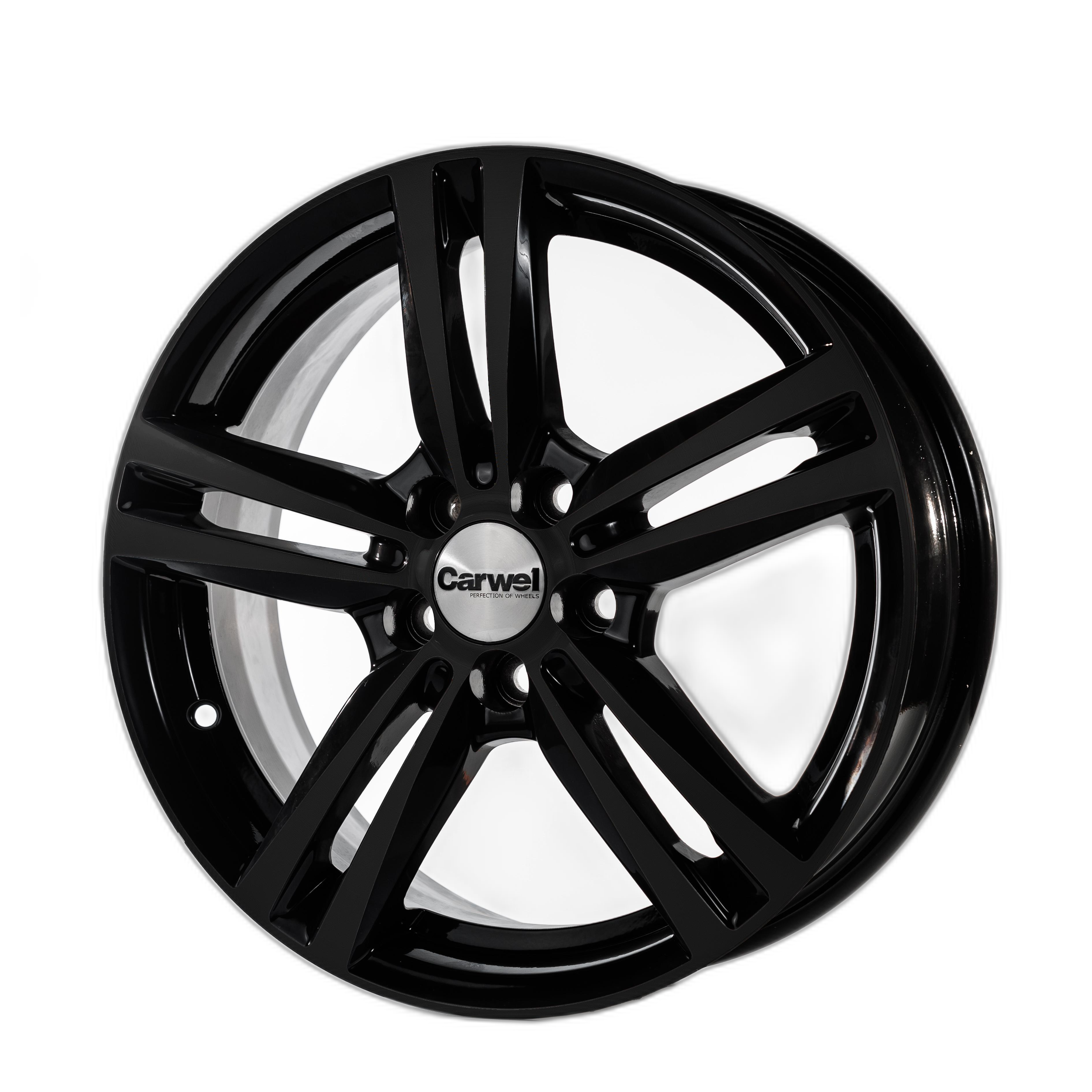 Carwel Диск ЛС 16x6 5x114,3 Амут 217 BK (Carwel) 43 /67,1/