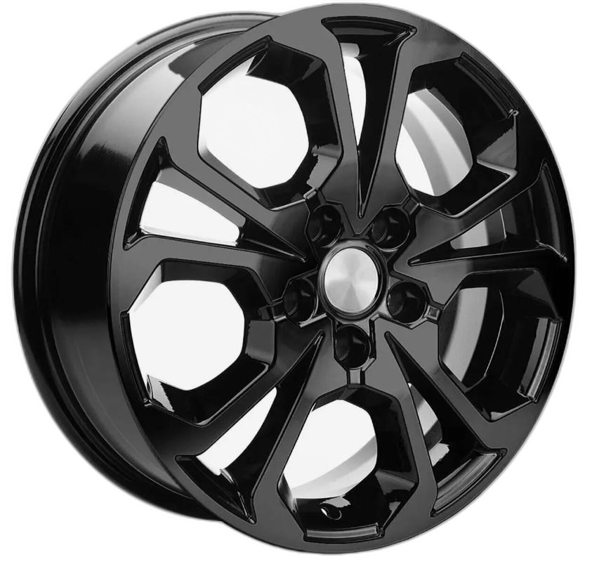 Carwel Диск ЛС 17x6,5 5x114,3 Ванда 242 (Coolray) BK (Carwel) 50 /54,1/
