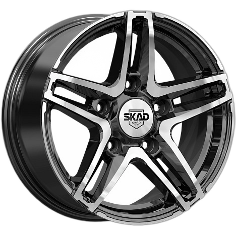 Скад Диск ЛС 16x7 5x139,7 Рутер алмаз (СКАД) 40 /98,2/