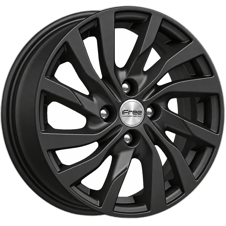 iFree Диск ЛС 15x6 4x100 КС882 (ZV Logan II) BKM (iFree) 40 /60,1/