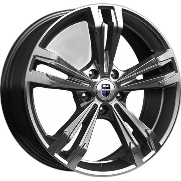 K&K Диск ЛС 18x7 5x108 Karrera Light (КС935) брайт дарк платинум (КиК) 41 /59,6/