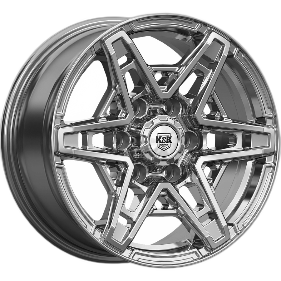 K&K Диск ЛС 17x8 6x139,7 Блэкберн (КС1129) дарк платинум (КиК) 36 /67,1/