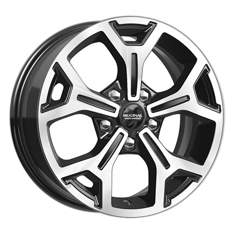 СКАД Диск ЛС 16x6,5 5x114,3 KL-318 алмаз (СКАД) 50 /60,1/