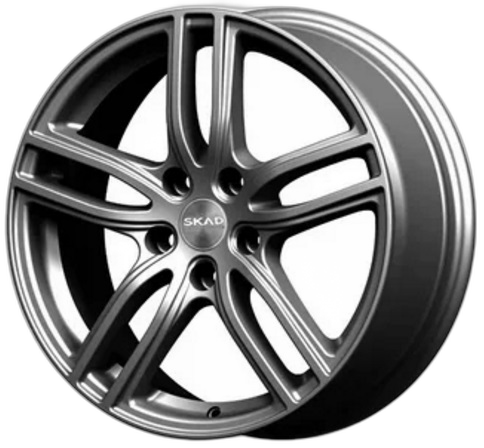 Скад Диск ЛС 17x7 5x110 Брайтон графит (СКАД) 46 /63,35/