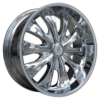 TG Racing Диск ЛС 22x9 10x127x135 LMC007 Chrome (TG Racing) 10 /87/