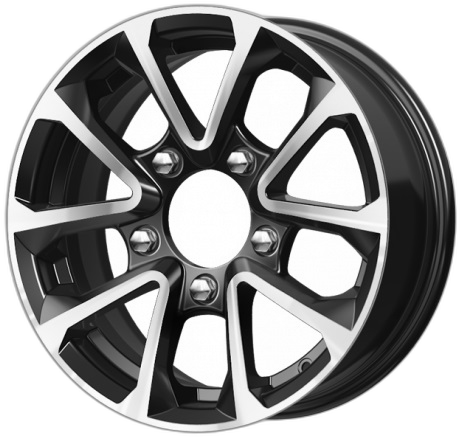 iFree Диск ЛС 15x6 5x139,7 Восток (КС887-00) блэк джек (iFree) 40 /98/