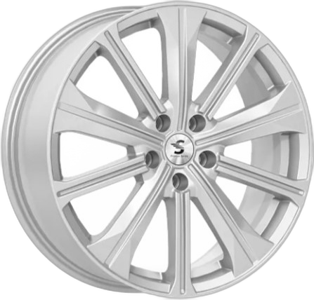 СКАД Premium Series Диск ЛС 19x7 5x108 КР013 (Tiggo 7/ 7 Pro) Elite silver (СКАД Premium Series) 33 /60,1/