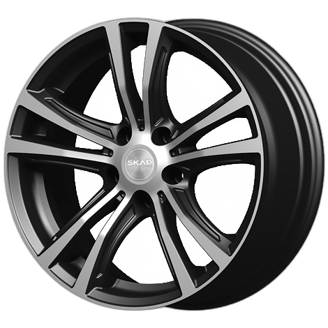 СКАД Диск ЛС 18x8 5x114,3 Мюнхен алмаз (СКАД) 35 /67,1/
