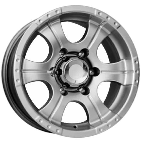 K&K Диск ЛС 16x8 5x139,7 Байконур Джип-рейд (КС465-13) дарк платинум (КиК) -15 /110,1/