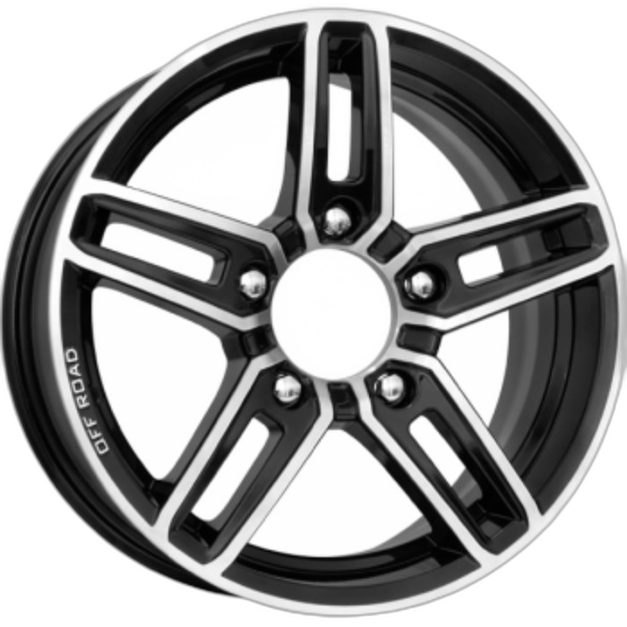 K&K Диск ЛС 16x6,5 5x139,7 Дон (КС588-00) алмаз чёрный (КиК) 40 /98,2/