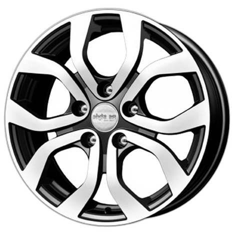 iFree Диск ЛС 16x6,5 5x114,3 КС704 (Terrano SN) алмаз чёрный (iFree) 50 /66,1/