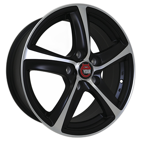 Ё-wheels Диск ЛС 14x5,5 5x100 E09 MBF (Ё-wheels) 38 /57/