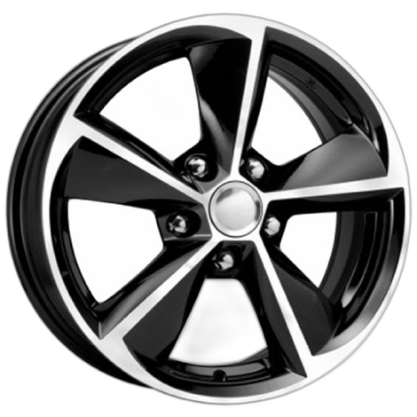 iFree Диск ЛС 16x6,5 5x114,3 КС681 (ZV Optima) алмаз чёрный (iFree) 41 /67,1/