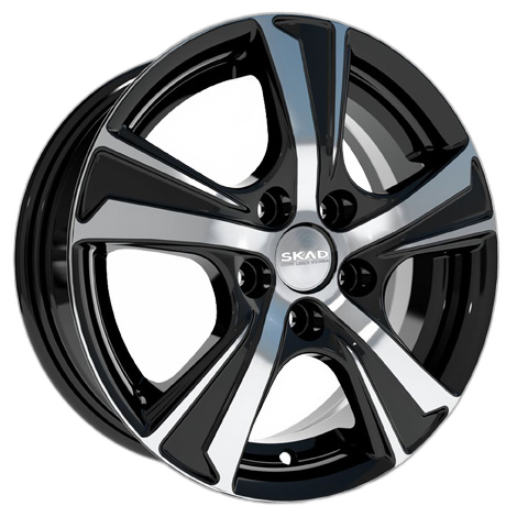 Скад Диск ЛС 14x5,5 5x100 Крит алмаз (СКАД) 38 /57,1/