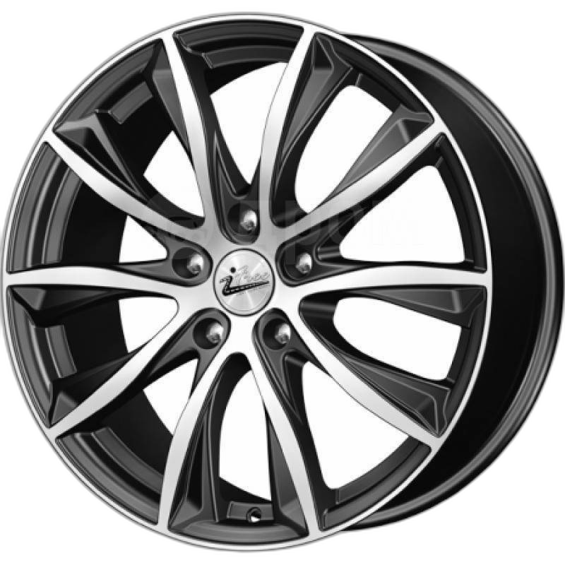 iFree Диск ЛС 18x7,5 5x114,3 Казантип (КС684) блэк джек (iFree) 45 /67,1/