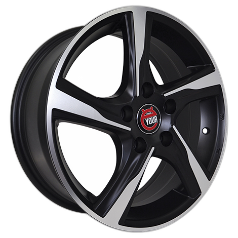 Ё-wheels Диск ЛС 16x6,5 4x108 E18 MBF (Ё-wheels) 37,5 /63,3/