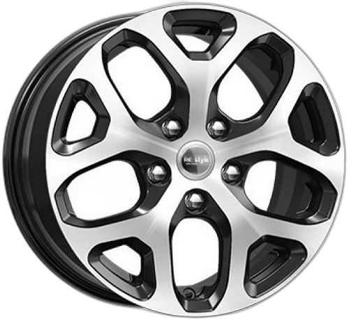 iFree Диск ЛС 16x6,5 5x114,3 КС869 (ZV Corolla) алмаз чёрный (iFree) 45 /60,1/