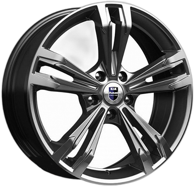 K&K Диск ЛС 16x6 4x108 Samara (КС7866) дарк платинум (КиК) 47,5 /63,35/