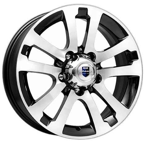K&K Диск ЛС 18x7 5x139,7 Сахара Patriot (КС1056) алмаз чёрный (КиК) 35 /108,5/