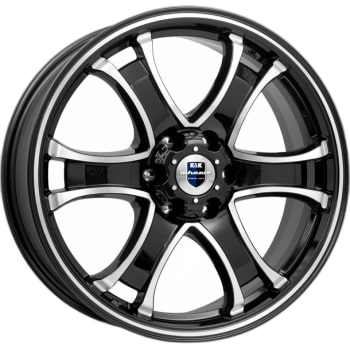 K&K Диск ЛС 18x7,5 6x114,3 Балеар (КС727) алмаз чёрный (КиК) 38 /67,1/