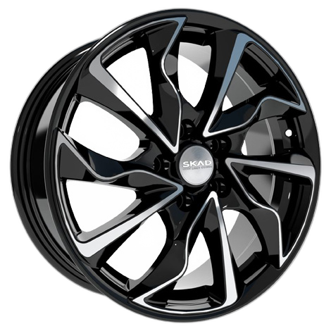 Скад Диск ЛС 17x7 5x114,3 Marseille алмаз (СКАД) 47 /67,1/