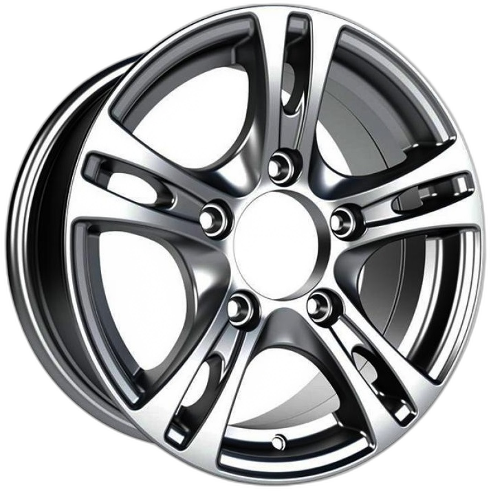 Скад Диск ЛС 15x6,5 5x139,7 Дюна графит (СКАД) 40 /98,5/