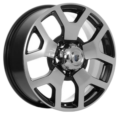 K&K Диск ЛС 18x7 5x139,7 Намиб (КС929-00) алмаз чёрный (КиК) 35 /108,5/