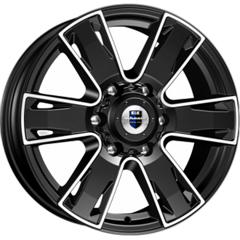 K&K Диск ЛС 17x7 6x139,7 Севенна-оригинал (КС726) алмаз чёрный (КиК) 38 /100,1/