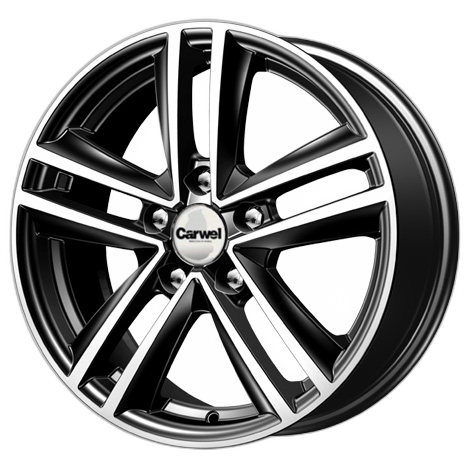 Carwel Диск ЛС 15x6 5x100 Неро 127 AB (Carwel) 38 /57,1/