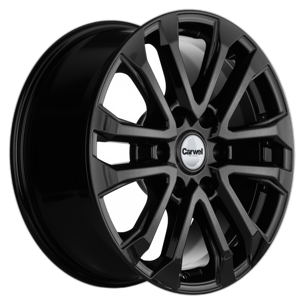 Carwel Диск ЛС 18x7,5 6x139,7 Пур 1805 (Pajero) BL (Carwel) 38 /67,1/