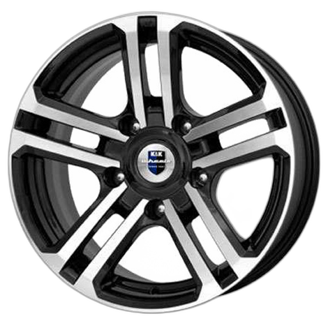 K&K Диск ЛС 16x7 5x139,7 Палладика (КС591M-03) алмаз чёрный (КиК) 5 /110,1/