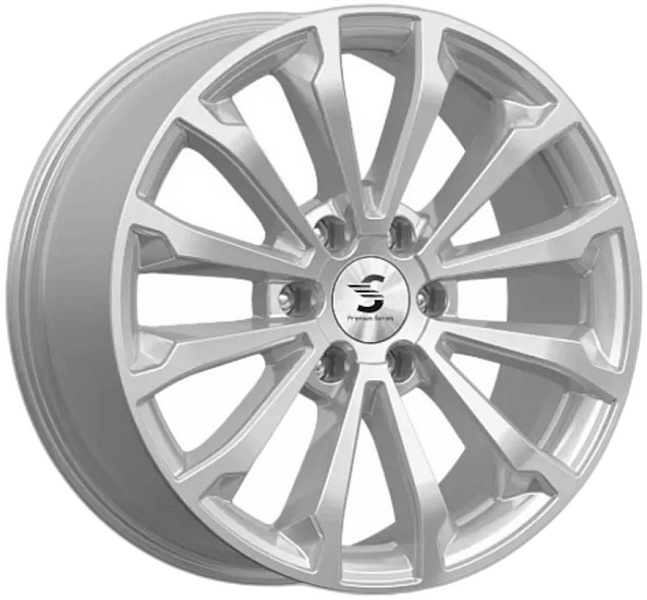 СКАД Premium Series Диск ЛС 20x8,5 6x139,7 КР006 (Tank500) Elite silver (СКАД Premium Series) 33 /100,1/
