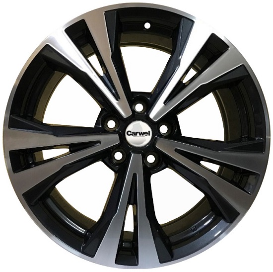 Диск ЛС 17x7 5x112 Самро 204 AB (Carwel) 39 /57,1/