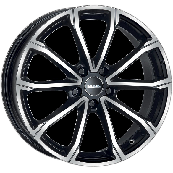 ДИСК ЛС 19x8,0 5x114,3 DaVinci Black Mirror (MAK) 35 /76,0/