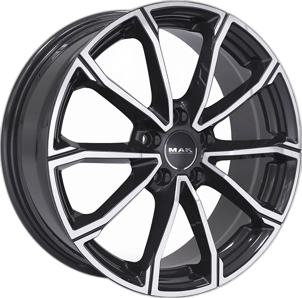 ДИСК ЛС 16x6,5 5x110 DaVinci Black Mirror (MAK) 40 /65,1/