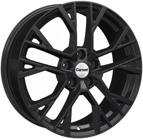 Диск ЛС 18x7 5x108 Камак 1810 (Exeed TXL) BL (Carwel) 36 /65,1/