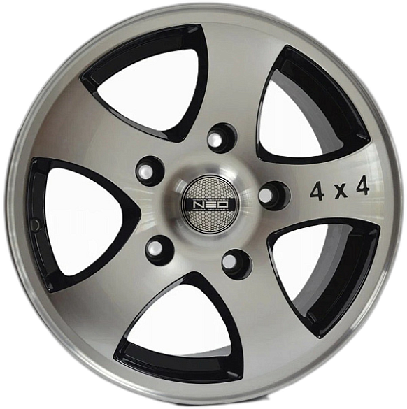 Диск ЛС 15x6,5 5x139,7 Tech Line NEO 541 BD (Азов-Tech) 40 /98/