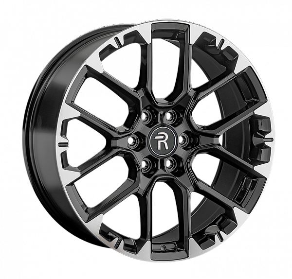 ДИСК ЛС 22x9 6x139,7 CL68 BKF (Replay) 28 /78,1/